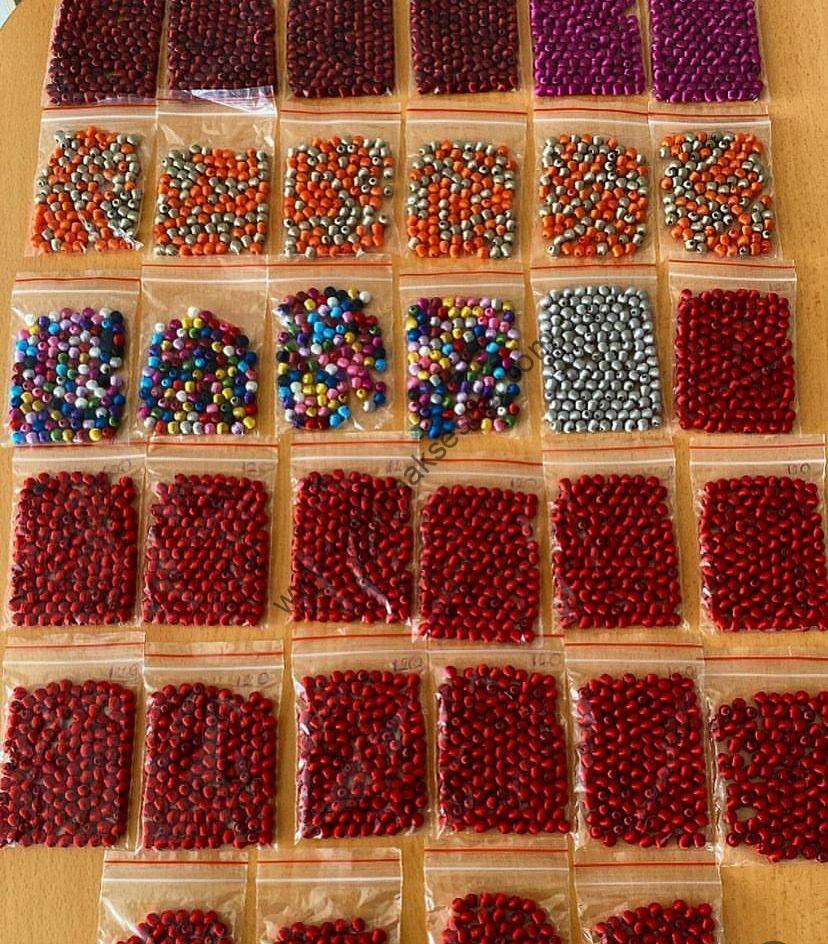 ŞEFFAF KİRAZ BONCUĞU (8MM) (3800AD) - Görsel 2