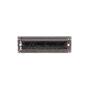 handmade-yazili-metal-etiket-4×1-cm-antrasit marina aksesuar com hobi ve aksesuar