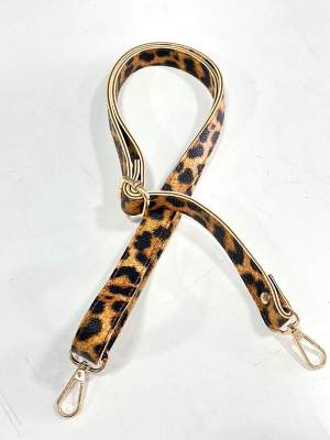 Leopar Ayarlanabilir Çanta Askısı