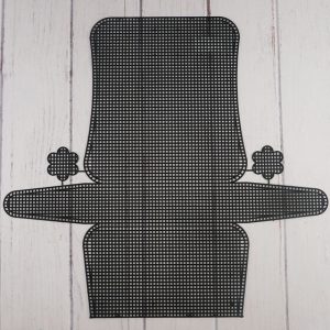 PLASTİK KANVAS BÜYÜK BOY SİYAH