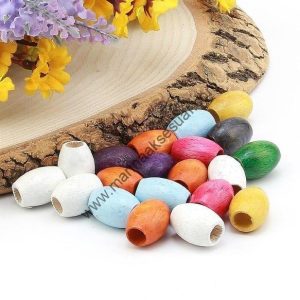 20MM OVAL TAHTA BONCUK (1 KG)