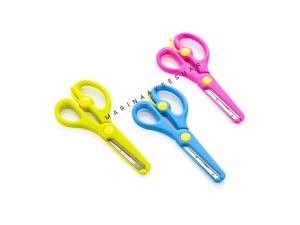 PLASTİK KORUMALI YAYLI MAKAS (1AD)