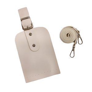 Krem Kapaklı Askılı Telefon Çanta Kiti