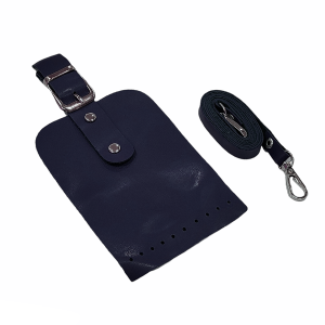 Lacivert Kapaklı Askılı Telefon Çanta Kiti