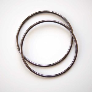 Metal Çanta Sapı Yuvarlak (1 çift)