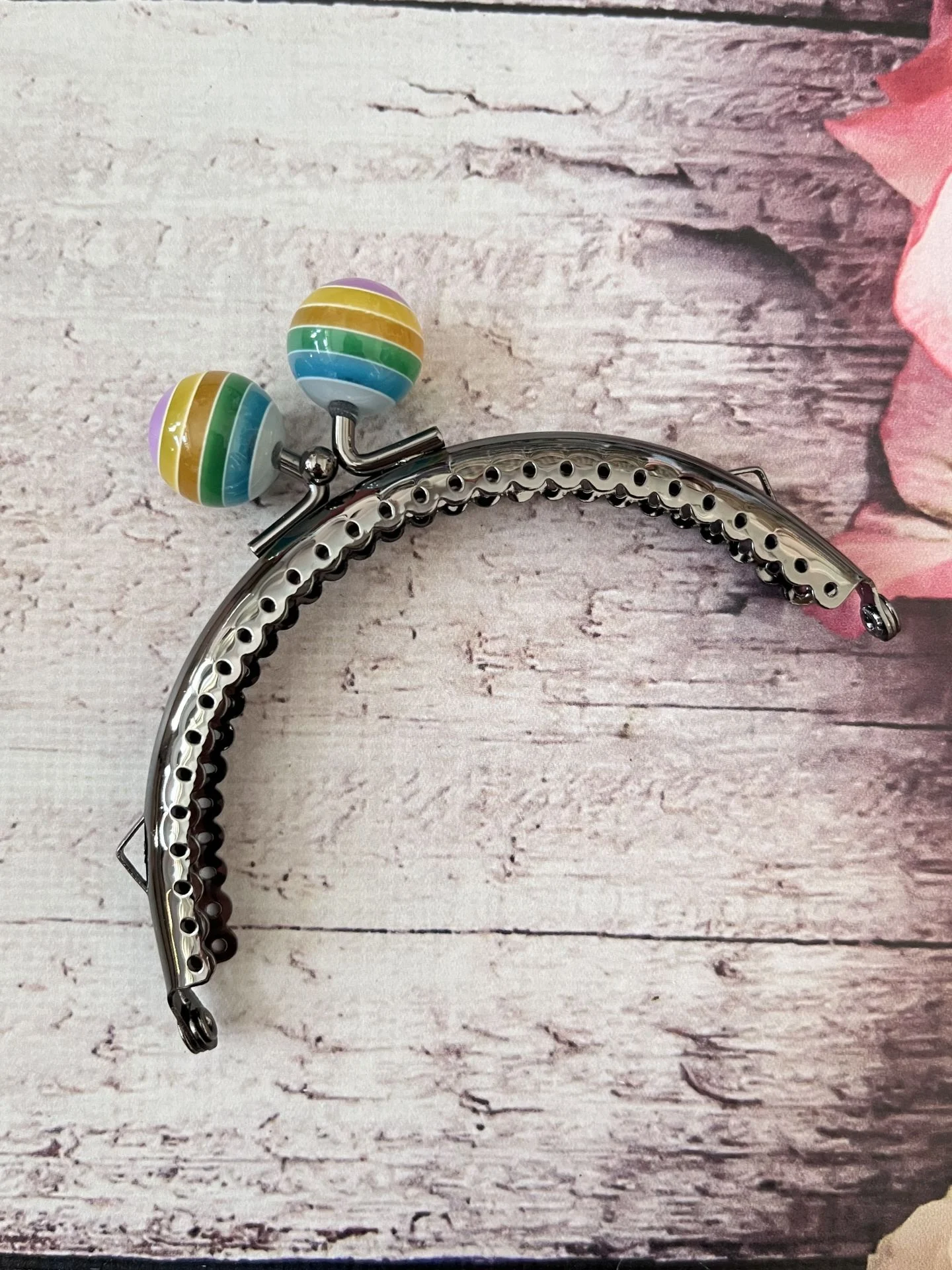 LOLİPOP ÇANTA VE CÜZDAN KLİPSİ SİYAH (10.5 CM)