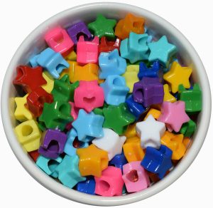 GENİŞ DELİKLİ YILDIZ BONCUK (2125AD)