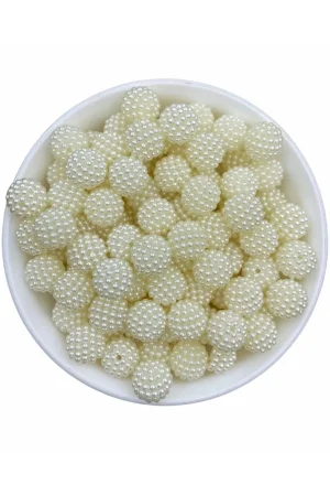 KREM BÖĞÜRTLEN BONCUK 14MM