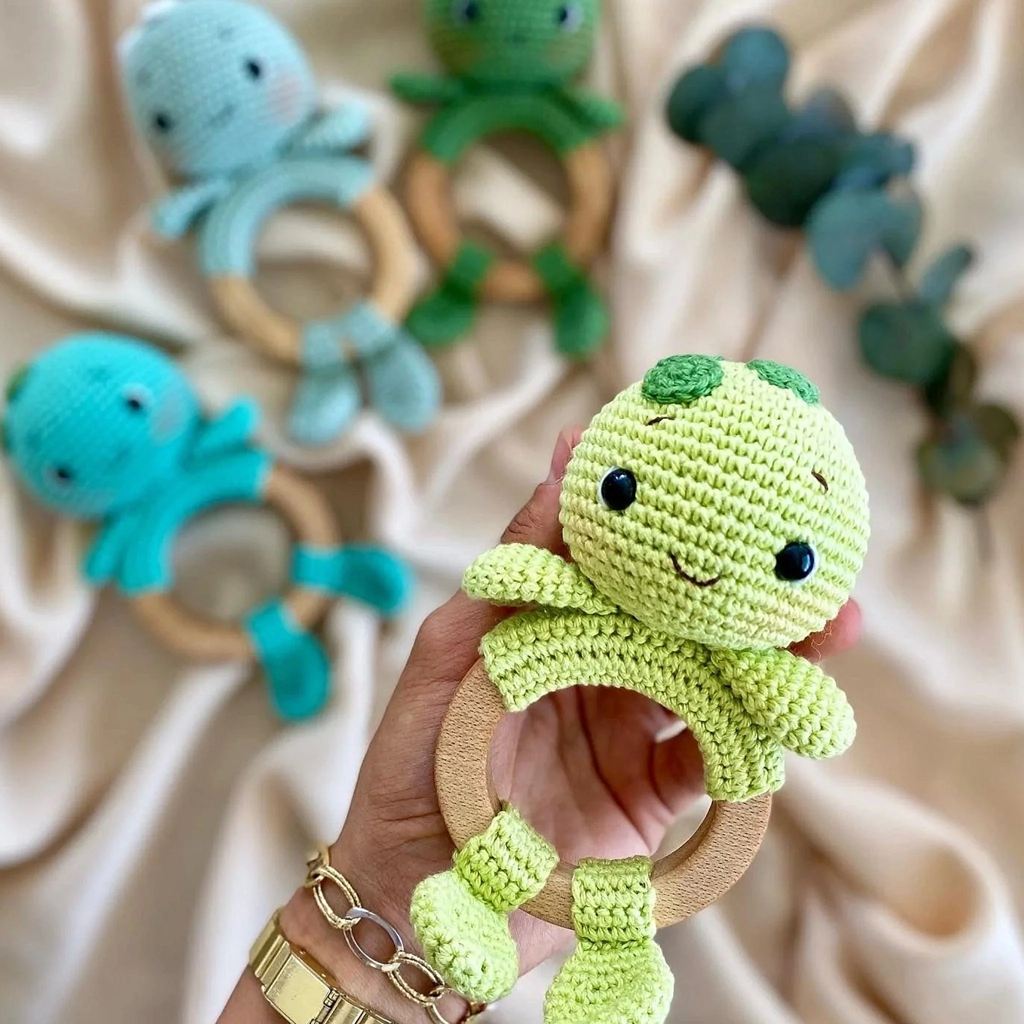 AMİGURUMİ ÇINGIRAK KÜÇÜK (25 ad) - Görsel 2