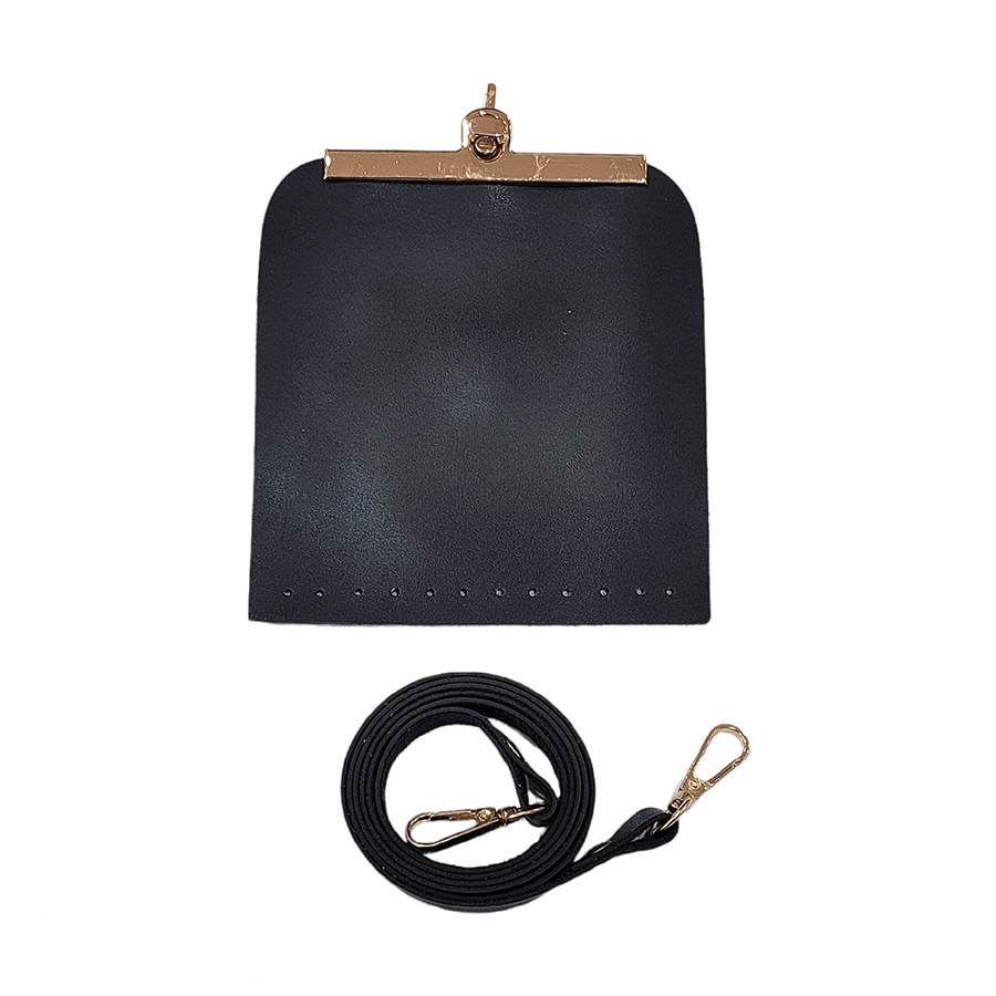 SİYAH LÜKS DERİ ÇANTA KİTİ