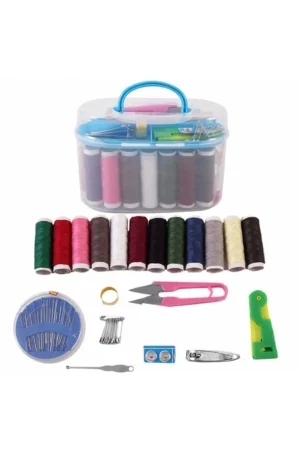 Şeffaf Kutulu İğne İplik Dikiş Seti
