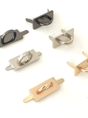 METAL ÇANTA KÖPRÜ APARATI GOLD (1ÇİFT)