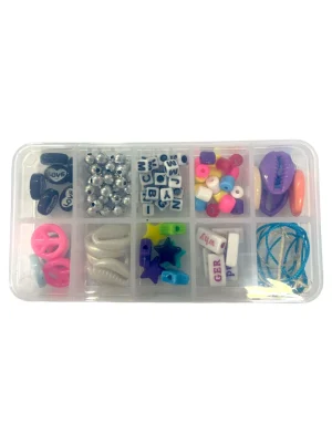 10 Bölmeli Mini Bileklik Yapım Seti (1 adet)