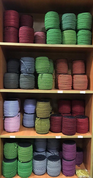 1CM LASTİK TASMA ŞERİDİ DESENLİ - Görsel 2