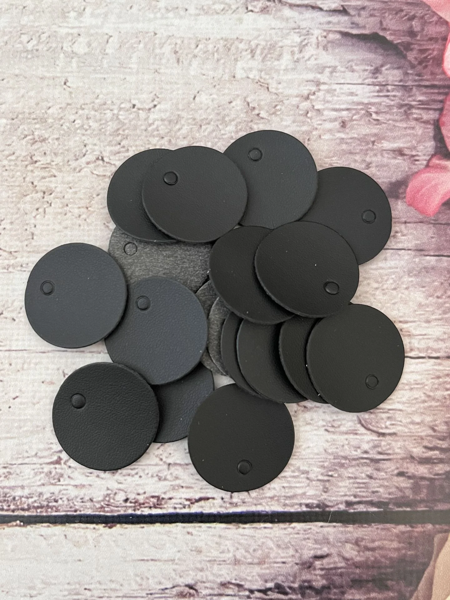 DERİ PUL 100'LÜ PAKET (3 CM ) - Görsel 2