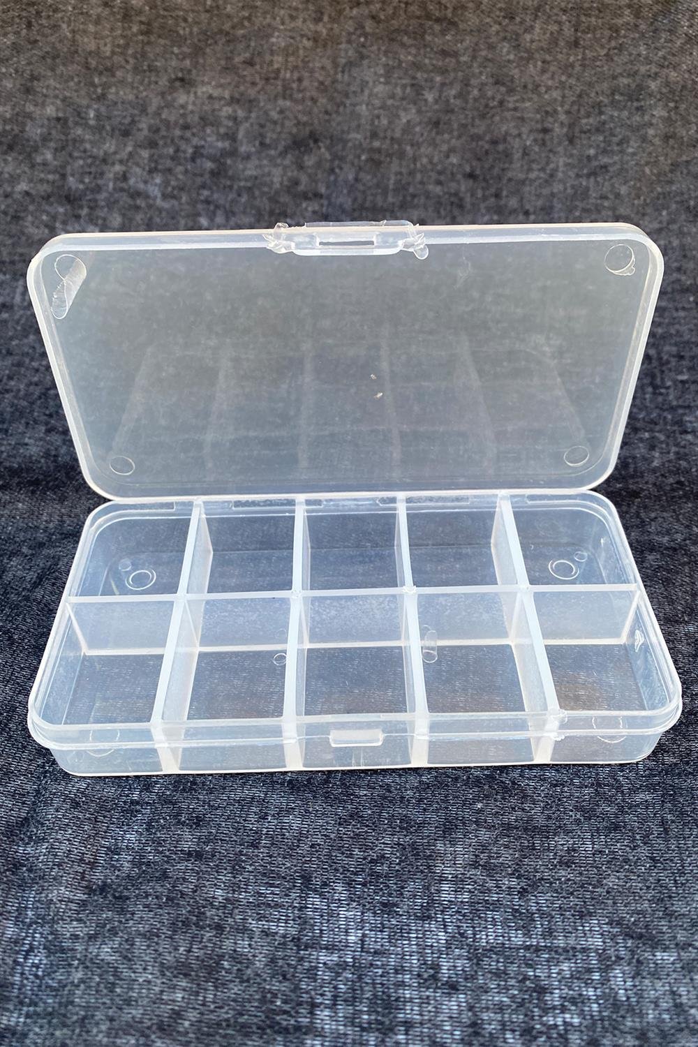 ŞEFFAF BONCUK TAKI KUTUSU