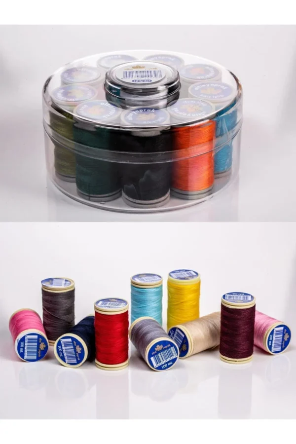Polyester Dikiş İpliği Seti (10 renk)