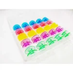 RENKLİ PLASTiK MASURA BOBİN (25 ADET)