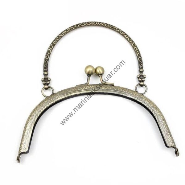16 CM KULPLU OVAL CÜZDAN KLİPSİ (1 adet)