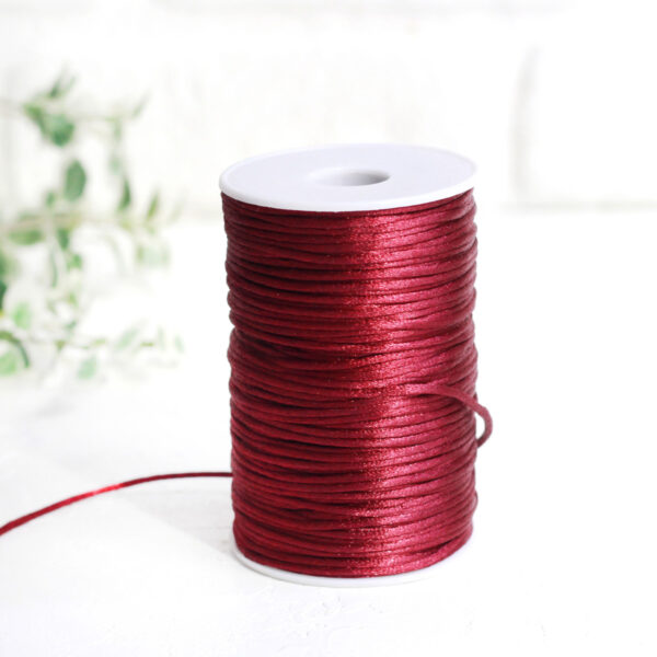 FLOŞ İP (Sıçan Kuyruğu) BORDO (90 MT)