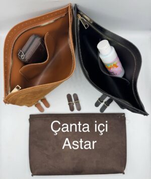 FERMUARLI DERİ ÇANTA İÇİ ASTAR (1ad)