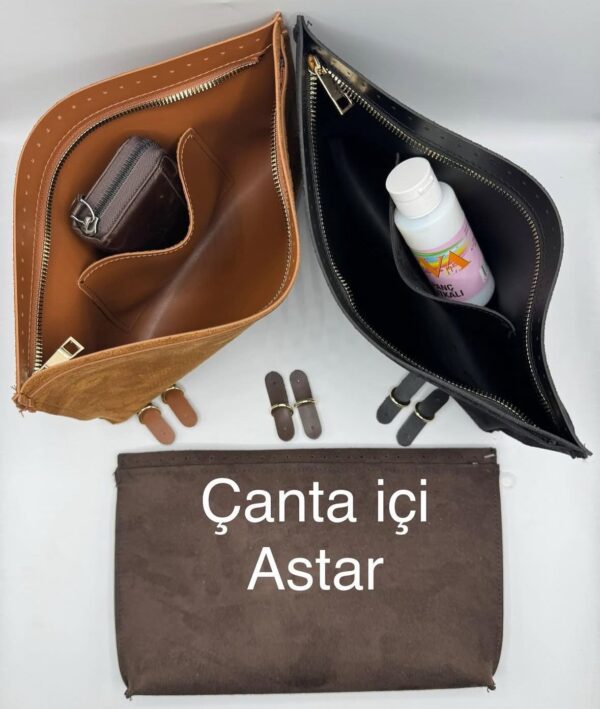 FERMUARLI DERİ ÇANTA İÇİ ASTAR (1ad)
