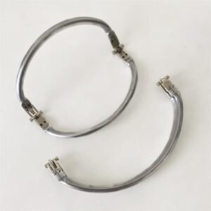 METAL GİZLİ ÇANTA BURSU OVAL (23 CM)