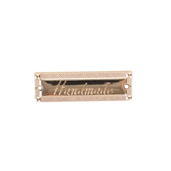 Handmade Yazılı Metal Etiket 4×1 CM (5 Adet)