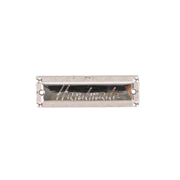 Handmade Yazılı Metal Etiket 4×1 CM (5 Adet)