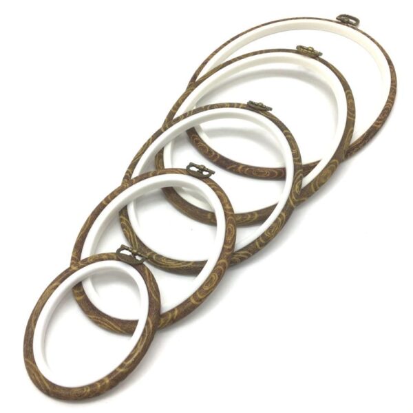 kasnak-marina.jpg Ahşap Görünümlü Dekoratif, PVC Oval Pano Kasnak