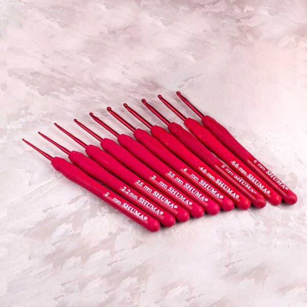 shuma-kirmizi.jpg Shuma (Kırmızı) Silikon Saplı Tığ 3,5mm
