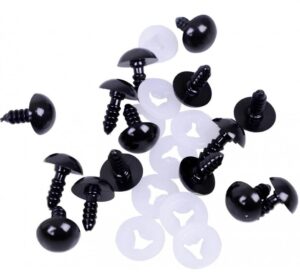 10 MM VİDALI GÖZ (100ADET) AMİGURUMİ
