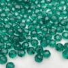 8mm Petek Model Akrilik Boncuk Yeşil (1kg)