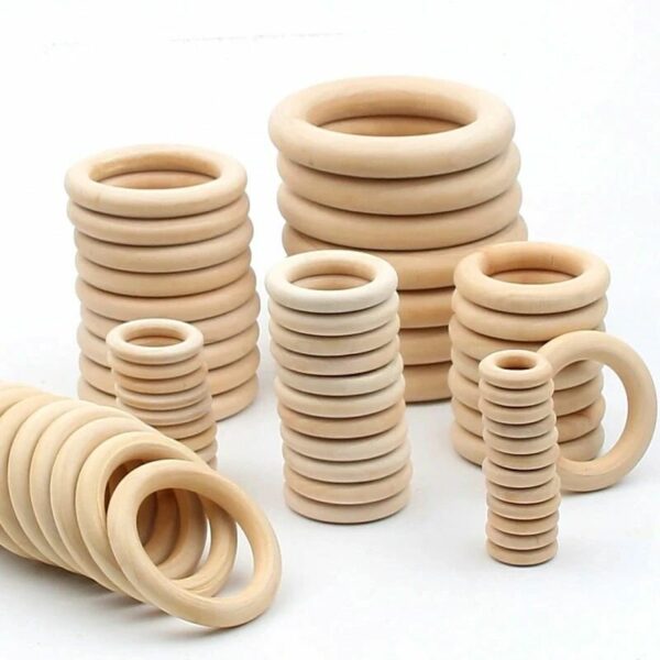 7cm AHŞAP HALKA (1ad)